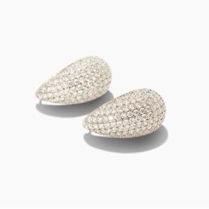 Jewels by Sunaina Narnia Silver Stud Earrings